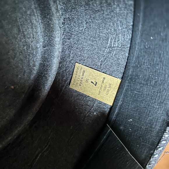 Vintage 100% Wool Felt Pork Pie Hat - Picture 8 of 9